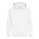 Just Hoods Gyerek kapucnis pulóver AWJH001J, Arctic White-1/2