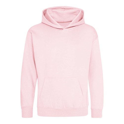 Just Hoods Gyerek kapucnis pulóver AWJH001J, Baby Pink-1/2