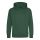 Just Hoods Gyerek kapucnis pulóver AWJH001J, Bottle Green-1/2