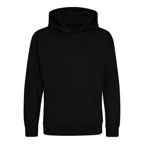 Just Hoods Gyerek kapucnis pulóver AWJH001J, Deep Black-12/13