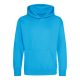 Just Hoods Gyerek kapucnis pulóver AWJH001J, Hawaiian Blue-1/2