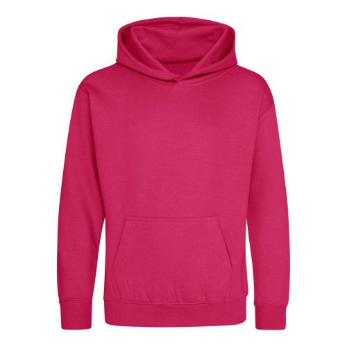 Just Hoods Gyerek kapucnis pulóver AWJH001J, Hot Pink-1/2