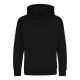 Just Hoods Gyerek kapucnis pulóver AWJH001J, Jet Black-1/2