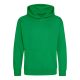 Just Hoods Gyerek kapucnis pulóver AWJH001J, Kelly Green-3/4