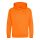 Just Hoods Gyerek kapucnis pulóver AWJH001J, Orange Crush-1/2