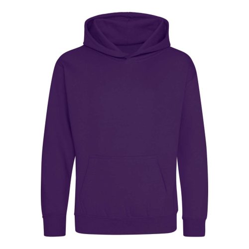 Just Hoods Gyerek kapucnis pulóver AWJH001J, Purple-1/2