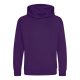 Just Hoods Gyerek kapucnis pulóver AWJH001J, Purple-12/13