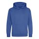 Just Hoods Gyerek kapucnis pulóver AWJH001J, Royal Blue-1/2