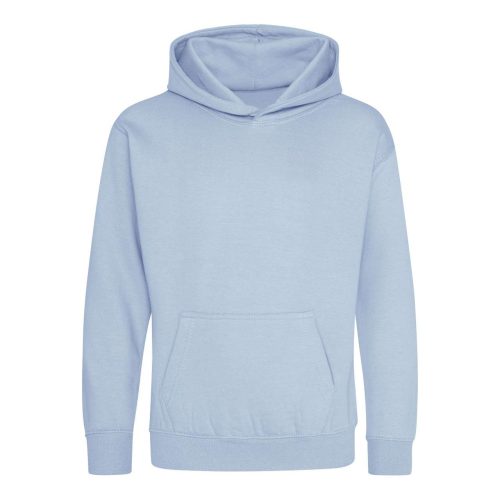 Just Hoods Gyerek kapucnis pulóver AWJH001J, Sky Blue-1/2