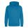 Just Hoods Gyerek kapucnis pulóver AWJH001J, Sapphire Blue-1/2