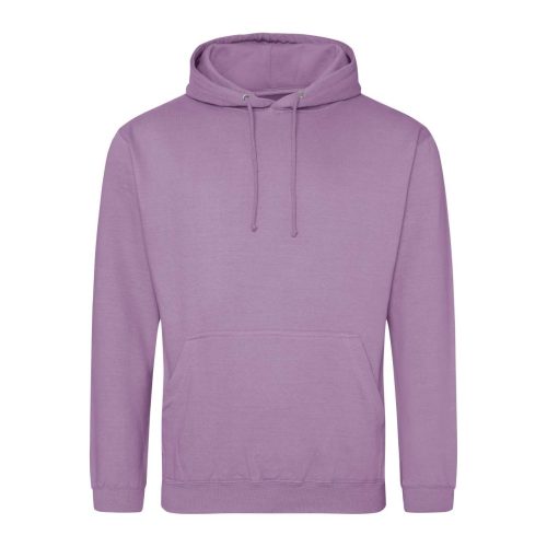 Just Hoods Uniszex laza szabású kapucnis pulóver AWJH001, Lavender-L