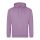 Just Hoods Uniszex laza szabású kapucnis pulóver AWJH001, Lavender-S