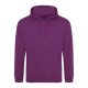 Just Hoods Uniszex laza szabású kapucnis pulóver AWJH001, Magenta Magic-3XL