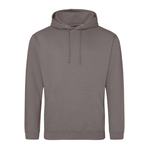 Just Hoods Uniszex laza szabású kapucnis pulóver AWJH001, Mocha Brown-3XL