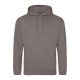 Just Hoods Uniszex laza szabású kapucnis pulóver AWJH001, Mocha Brown-3XL