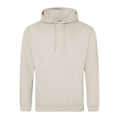 Just Hoods Uniszex laza szabású kapucnis pulóver AWJH001, Natural Stone-2XL