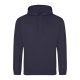 Just Hoods Uniszex laza szabású kapucnis pulóver AWJH001, Navy Smoke-2XL