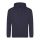 Just Hoods Uniszex laza szabású kapucnis pulóver AWJH001, Navy Smoke-3XL