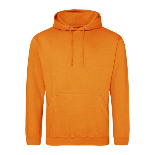 Just Hoods Uniszex laza szabású kapucnis pulóver AWJH001, Pumpkin Pie-2XL