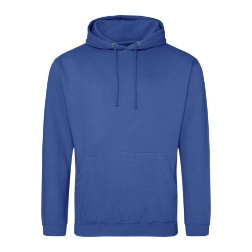 Just Hoods Uniszex laza szabású kapucnis pulóver AWJH001, Royal Blue-3XL