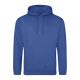 Just Hoods Uniszex laza szabású kapucnis pulóver AWJH001, Royal Blue-3XL