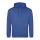 Just Hoods Uniszex laza szabású kapucnis pulóver AWJH001, Royal Blue-S