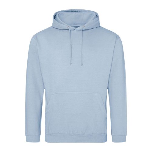 Just Hoods Uniszex laza szabású kapucnis pulóver AWJH001, Sky Blue-2XL