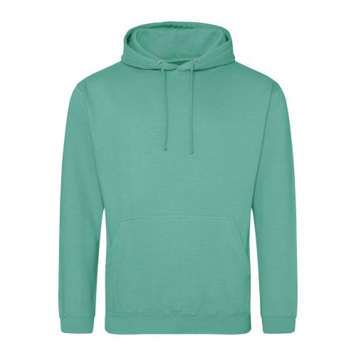 Just Hoods Uniszex laza szabású kapucnis pulóver AWJH001, Spring Green-2XL