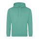 Just Hoods Uniszex laza szabású kapucnis pulóver AWJH001, Spring Green-2XL