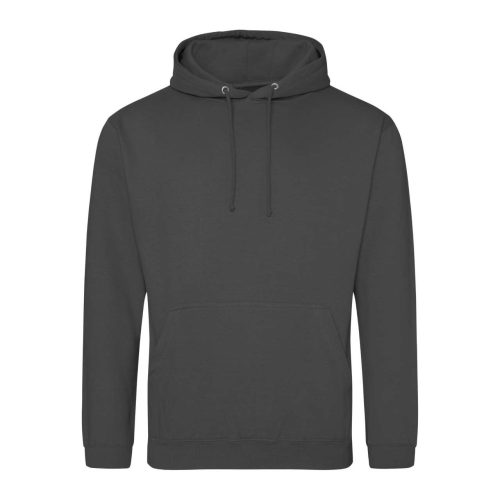 Just Hoods Uniszex laza szabású kapucnis pulóver AWJH001, Steel Grey-2XL