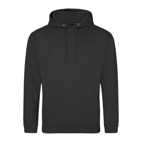 Just Hoods Uniszex laza szabású kapucnis pulóver AWJH001, Storm Grey-L