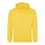 Just Hoods Uniszex laza szabású kapucnis pulóver AWJH001, Sun Yellow-XL