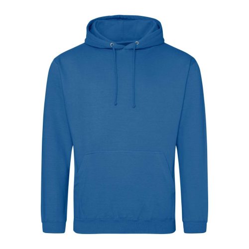 Just Hoods Uniszex laza szabású kapucnis pulóver AWJH001, Tropical Blue-2XL