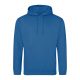 Just Hoods Uniszex laza szabású kapucnis pulóver AWJH001, Tropical Blue-S