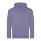 Just Hoods Uniszex laza szabású kapucnis pulóver AWJH001, True Violet-2XL