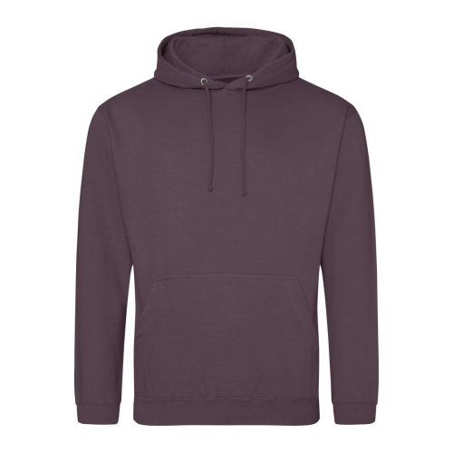 Just Hoods Uniszex laza szabású kapucnis pulóver AWJH001, Wild Mulberry-2XL