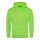 Just Hoods  élénk színű unisex kapucnis pulóver AWJH004, Electric Green-L