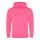 Just Hoods  élénk színű unisex kapucnis pulóver AWJH004, Electric Pink-L