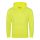 Just Hoods  élénk színű unisex kapucnis pulóver AWJH004, Electric Yellow-L