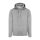 Just Hoods Uniszex poliészter sport kapucnis pulóver AWJH006, Grey Melange-2XL