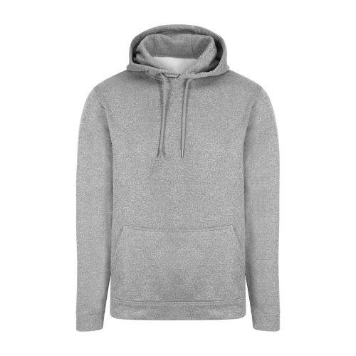 Just Hoods Uniszex poliészter sport kapucnis pulóver AWJH006, Grey Melange-2XL