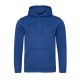 Just Hoods Uniszex poliészter sport kapucnis pulóver AWJH006, Royal Blue-S