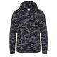 Just Hoods Gyerek terpmintás kapucnis pulóver AWJH014J, Black Camo-XS