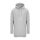 Just Hoods Női hosszított szabású kapucnis pulúver AWJH015, Heather Grey-XL