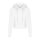 Just Hoods rövid derkú Női kapucnis pulóver AWJH016, Arctic White-XS