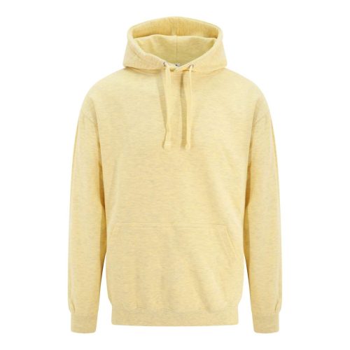 Just Hoods Uniszex Surf kapucnis pulóver AWJH017, Surf Yellow-2XL