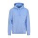 Just Hoods Uniszex Surf kapucnis pulóver AWJH017, Surf Blue-2XL