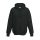 Just Hoods Uniszex vastag kapucnis pulóver AWJH020, Jet Black-L