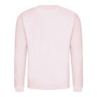 Just Hoods Uniszex hagyományos szabású kereknyakú pulóver AWJH030, Baby Pink-2XL