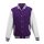 Just Hoods patentos vastag férfi pulóver AWJH043, Purple/Arctic White-M